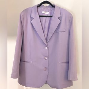 Storets Oversized Blazer Lavender Purple Lilac